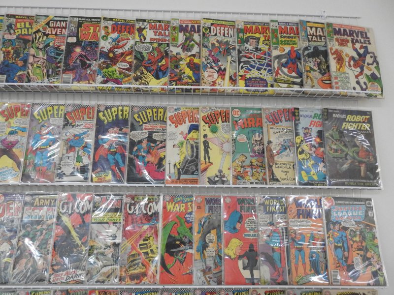 Huge Lot 120+ Silver/Bronze Comics W/Superman, Batman, JLA+ See Description!