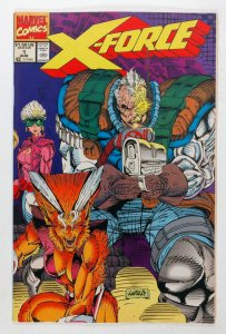 X-Force #1 (1991) UNOFFICIAL APPEARANCE OF DEADPOOL 