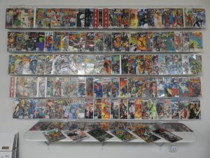 Huge Lot of 140+ Comics W/ Flash, Superman, Batman Avg. FN/VF Condition!