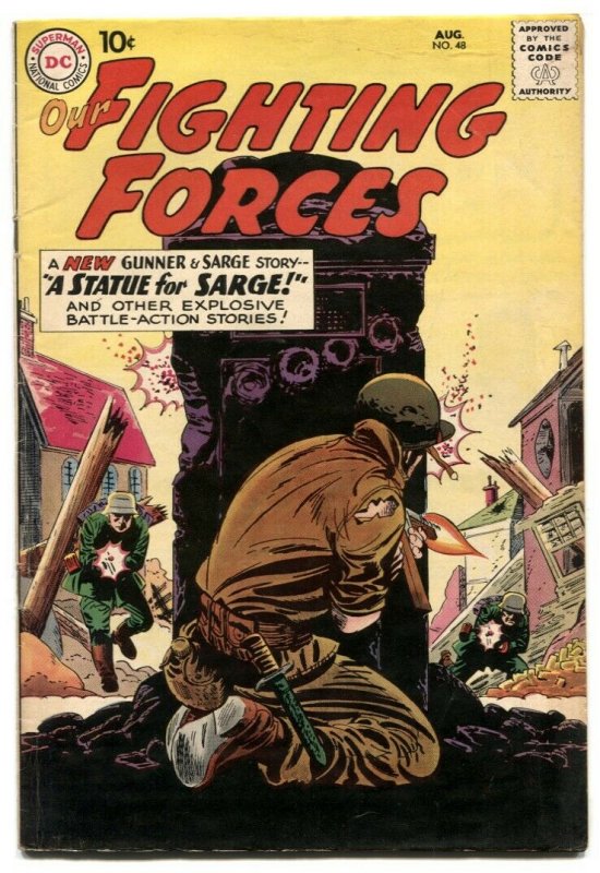 Our Fighting Forces #48 1959-DC Silver Age War comic FN