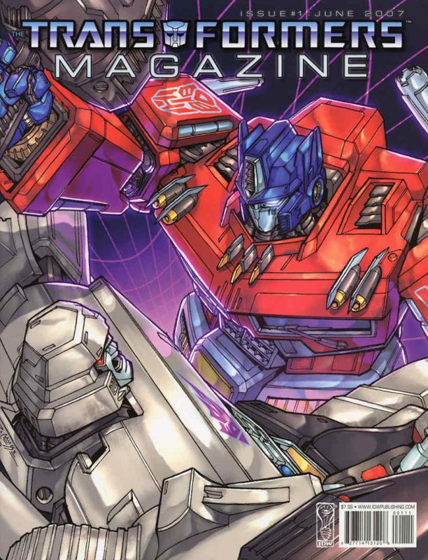 Transformers: Magazine #1 VF/NM; IDW | save on shipping - details inside