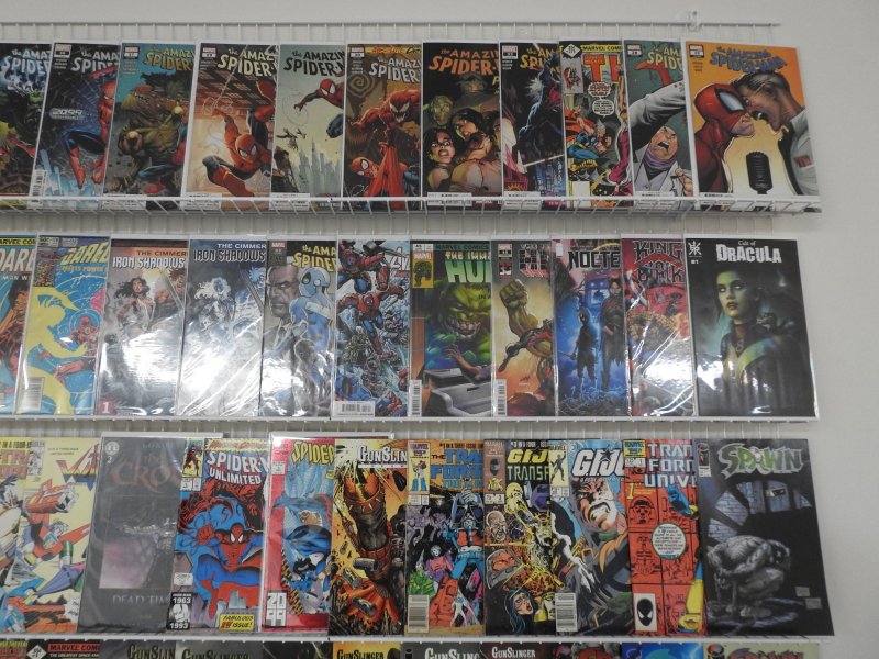 Huge Lot 180+ Comics W/ Spider-Man, Transformers, Spawn, +More! Avg FN/VF Cond!