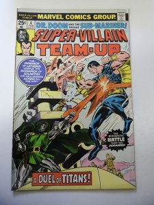 Super-Villain Team-Up #4 (1976) FN/VF Condition MVS Intact
