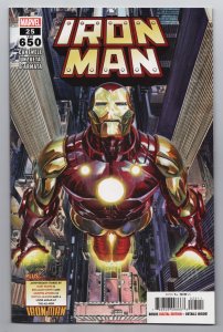 Iron Man #25 [LGY #650] Alex Ross Main Cvr (Marvel, 2022) NM