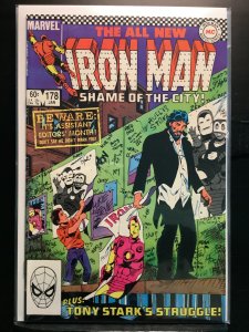 Iron Man #178 Direct Edition (1984)