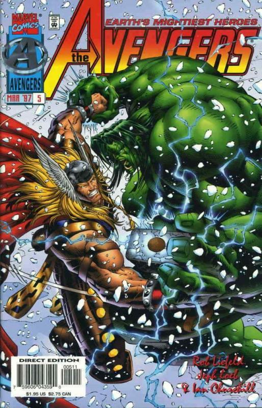 Avengers (Vol. 2) #5A FN; Marvel | save on shipping - details inside