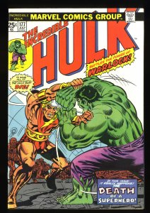 Incredible Hulk #177 VF 8.0 1st Death Adam Warlock! Black Bolt!