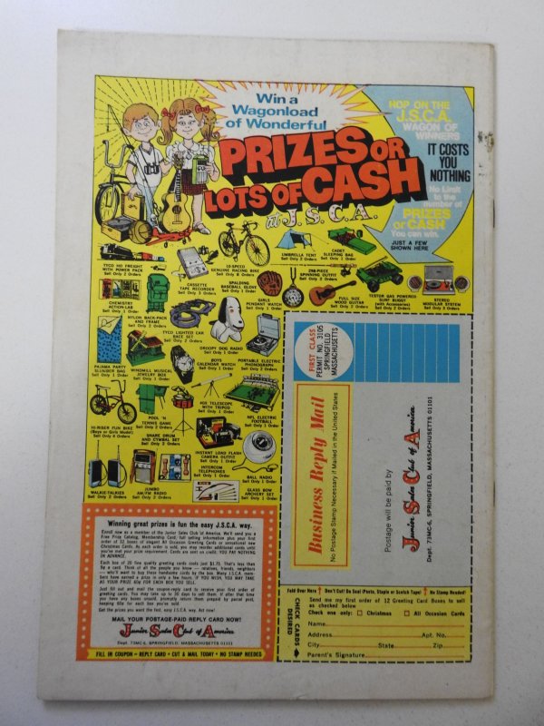 The Defenders #9 (1973) VG+ Condition moisture stain