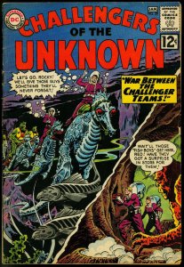 CHALLENGERS OF THE UNKNOWN #29 MONSTERS & ALIENS 1963 G/VG