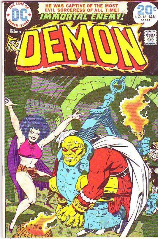 Demon, The #16 (Jan-74) FN Mid-Grade Jason Blood, Merlin