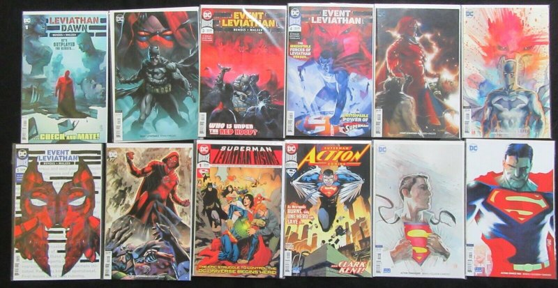 Superman Lot of 85 Action Comics Leviathan Rising Variants DC 2019 VF/NM