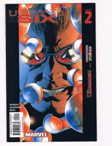 Ultimate Six # 2 NM Marvel Comics Avengers Spider-Man Brian Michael Bendis S80