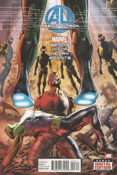 Age of Ultron #3, NM + (Stock photo)