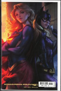 Batman/Superman: World's Finest #1 Lau Cover (2022) Superman and Batman