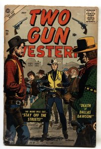 TWO-GUN WESTERN #11--1957--JOE MANEELY--comic book