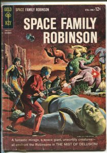 SPACE FAMILY ROBINSON #5 1963-GOLD KEY-LOST IN SPACE-MONSTERS ATTACK-good/vg