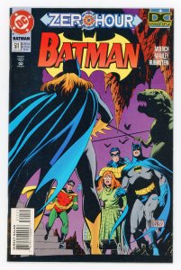 Batman #511 Zero Hour Batgirl Joker NM-