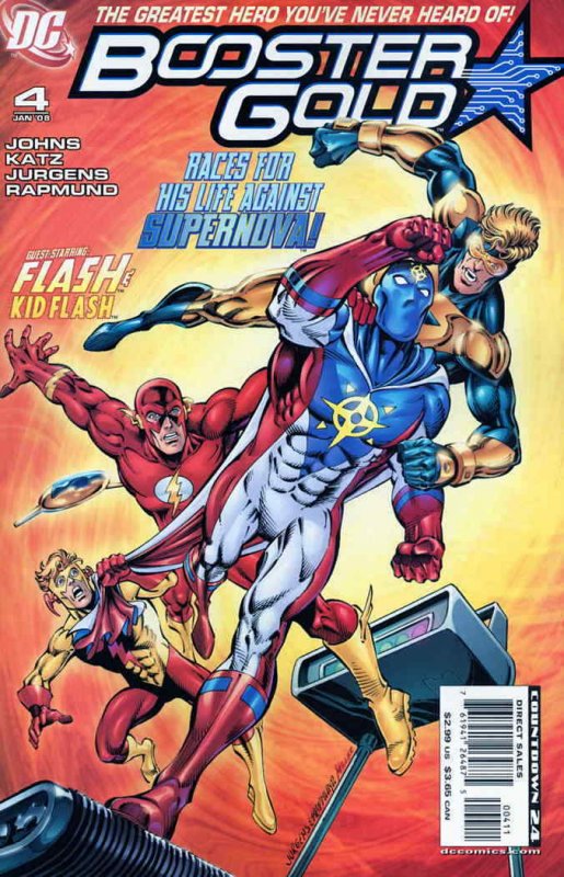 Booster Gold (2nd Series) #4 VF; DC | we combine shipping 