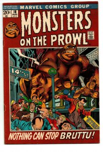 Monsters on the Prowl #18 - Horror - 1972 - FN/VF