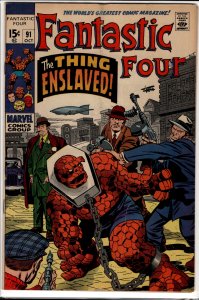 Fantastic Four #91 (1969) see desc
