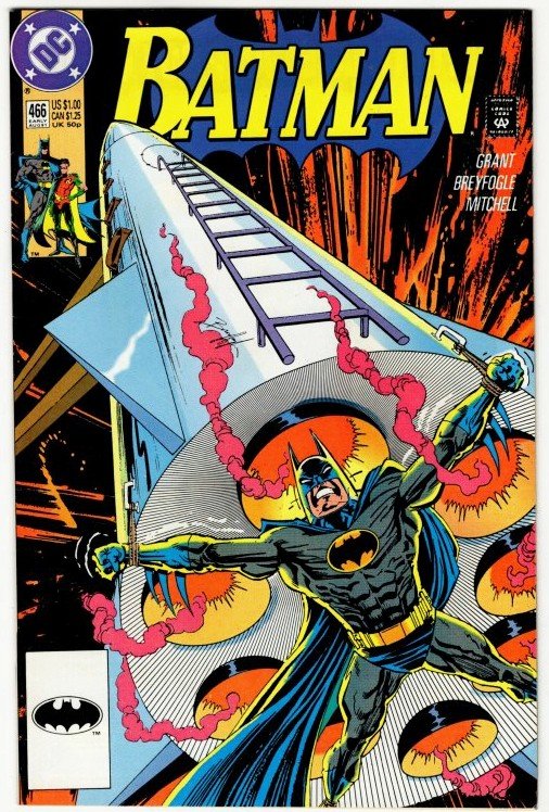 BATMAN #466 (VF/VF+) No Resv! 1¢ Auction! See More!!!