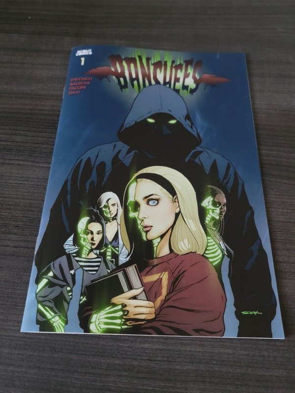 Banshees 1 Ryan Sook unlocked horror Scream homage see inside pages mature