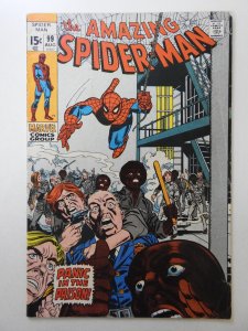 The Amazing Spider-Man #99 (1971) Panic In The Prison! Solid VG Condition!
