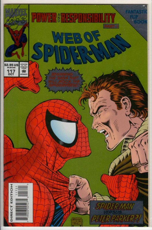 Web of Spider-Man #117 Metallic Cover (1994)7.5 VF-