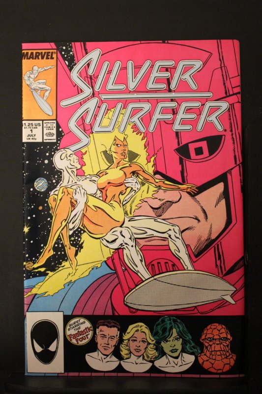 Silver Surfer #1 (1987) Super-High-Grade NM 1st Issue, Galactus C'ville ...