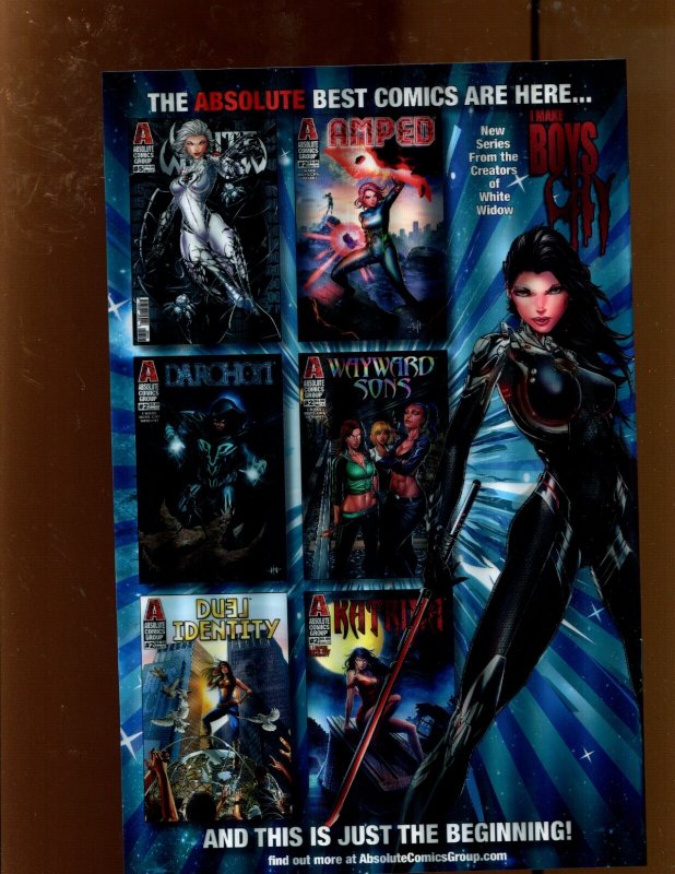 White Widow #3 - Red Foil Lenticular Variant! (9.2) 2019