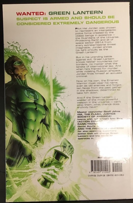 DC Comics 2007 - Green Lantern: Wanted: Hal Jordan (Trade Paperback)
