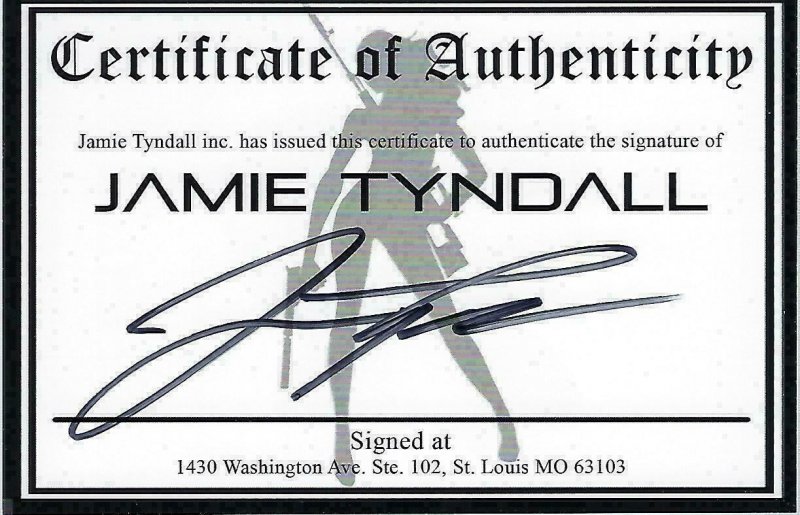 Dejah Thoris VS. John Carter 2 Tyndall Lim/150 Blood Wrap Cover Signed/Cert   NM