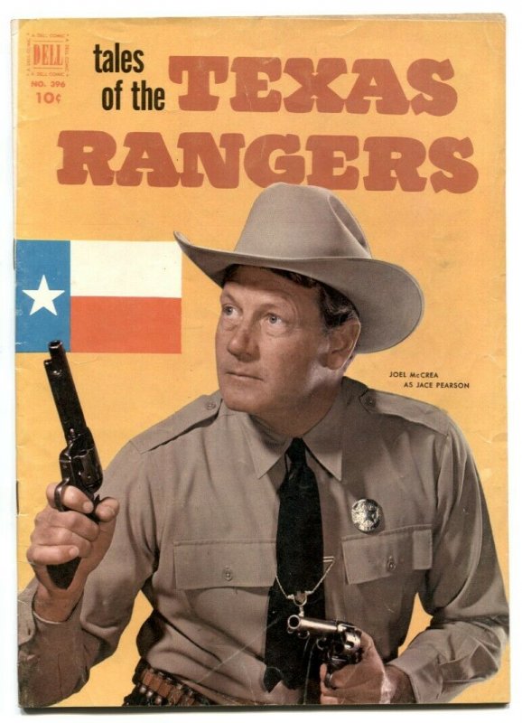 Tales of the Texas Rangers - Four Color comics #396 1952- Joel McCrea FN+ 