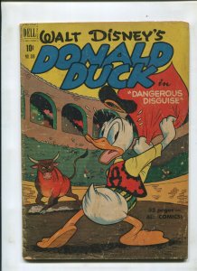 DELL FOUR COLOR COMICS #308 (4.0)DONALD DUCK IN DANGEROUS DISGUISE!  BARKS KEY!