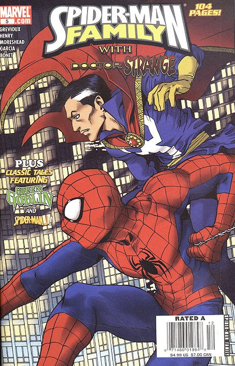 SPIDER-MAN FAMILY (2007 Series) #5 NEWSSTAND Fine Comics Book