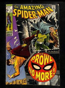 Amazing Spider-Man #79 VG- 3.5 2nd Prowler!