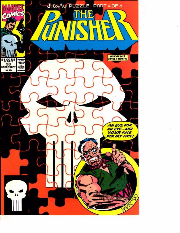 Lot Of 2 Comic Books Marvel Punisher #38 and #40 Thor Ironman   ON10