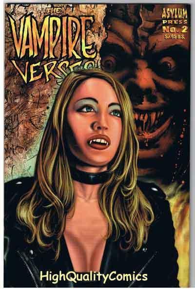 VAMPIRE VERSES #2, NM+, Frank Forte, Femme Fatale, 2001, more Horror in store