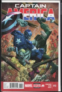 Captain America #4 Variant Cover (2013) Captain America