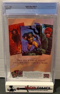 Spider-Man 2099 # 1 Newsstand Red Foil Cover CGC 9.4 1992 Origin Issue [GC24]