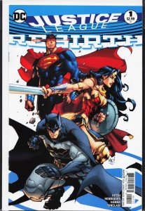 Justice League: Rebirth Variant Cover (2016) Justice League