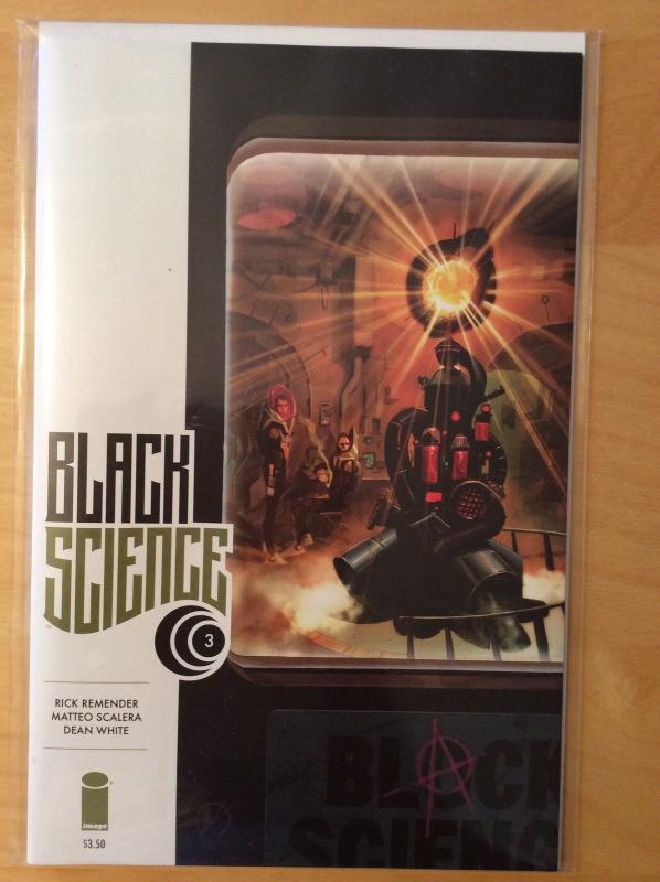 BLACK SCIENCE 1 - 5, 9 - 19, AVG GRADE NM, 1ST PRINTS, REMENDER, FEAR AGENT