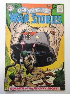 Star Spangled War Stories #93 (1960) GD+ Condition cover detached, 1 in tear fc