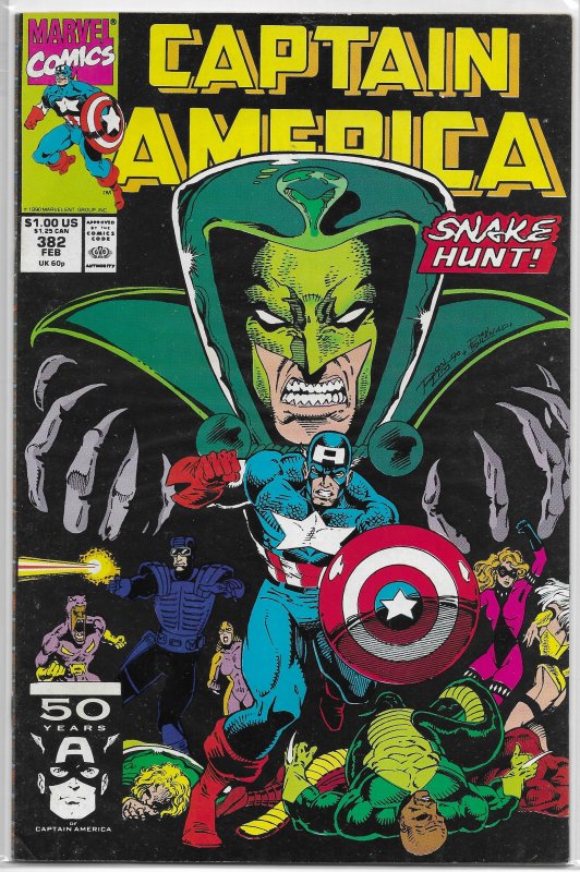 Captain America   vol. 1   #382 FN