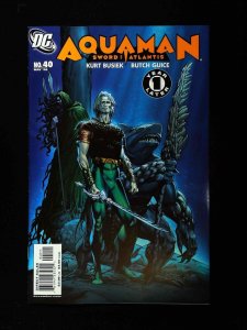 Aquaman  Sword Of Atlantis #40  Dc Comics 2006 Nm-