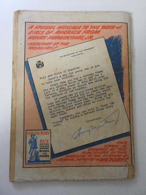 Super Comics #50 (1942) GD- Condition see description