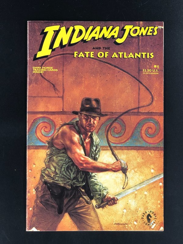 Indiana Jones and the Fate of Atlantis #1 (1991) VF- Dark Horse Comics