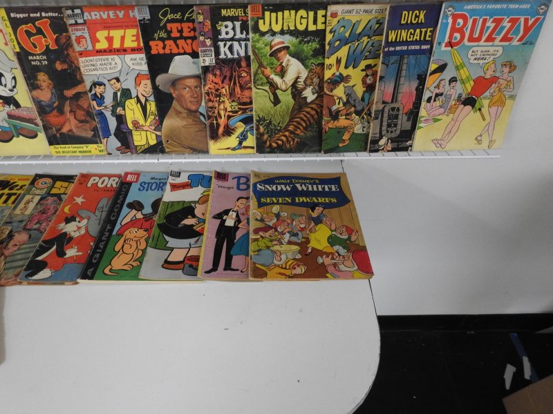 Huge Lot of Gold/Bronze/Silver Age Comics W/ Superman, Casper and more!