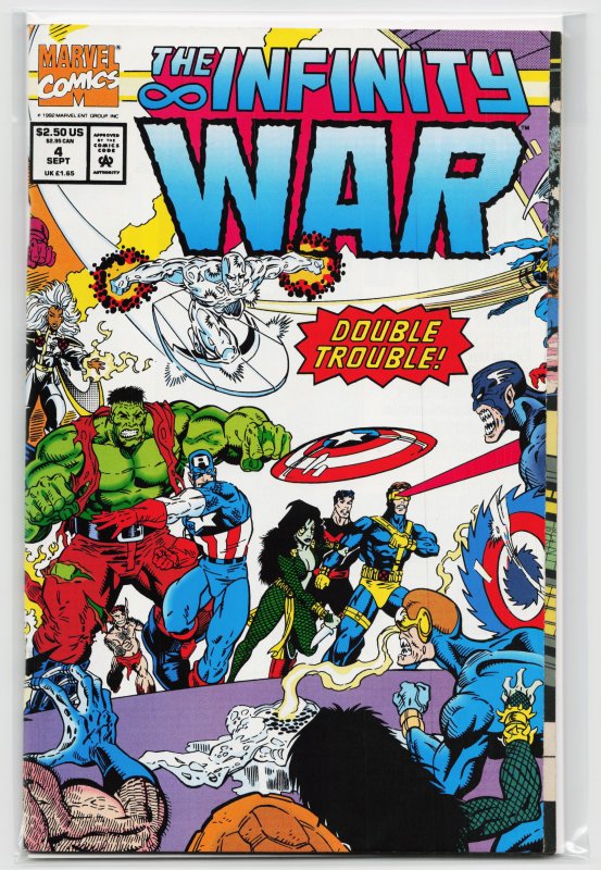 The Infinity War #4 (1992) Captain America
