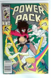 Power Pack #53 Marvel Comics (1990) FN/VF 1st Print Comic Book